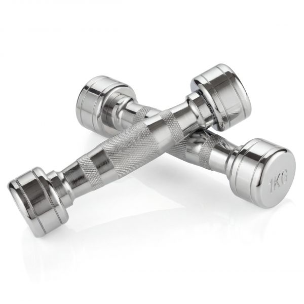 Гантель хромированная VictoryFit VF-CR0 (пара)